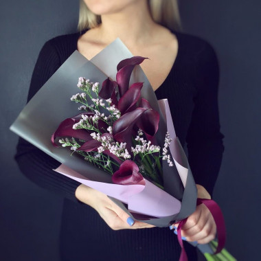 Дизайнерский букет из калл